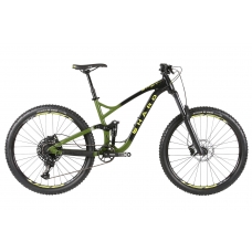 Двухподвесный велосипед  Велосипед Haro Shift R7 - 27.5"  M  черно-зеленый (2023)