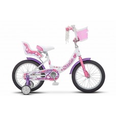 Детский велосипед 16 Stels ECHO цвет: белый/розовый