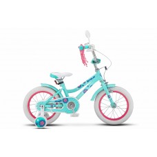 Детский велосипед 14 Stels Magic цвет: белый/синий