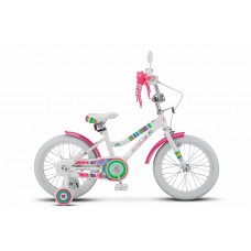 Детский велосипед 16 Stels Magic цвет: белый/красный