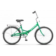 Складной велосипед Stels Pilot 710 цвет: зеленый